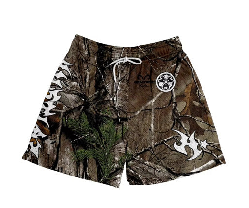 Hustlaz Camo Shorts - Da Tree