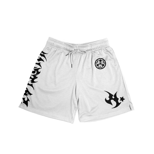 Hustlaz Shorts - White