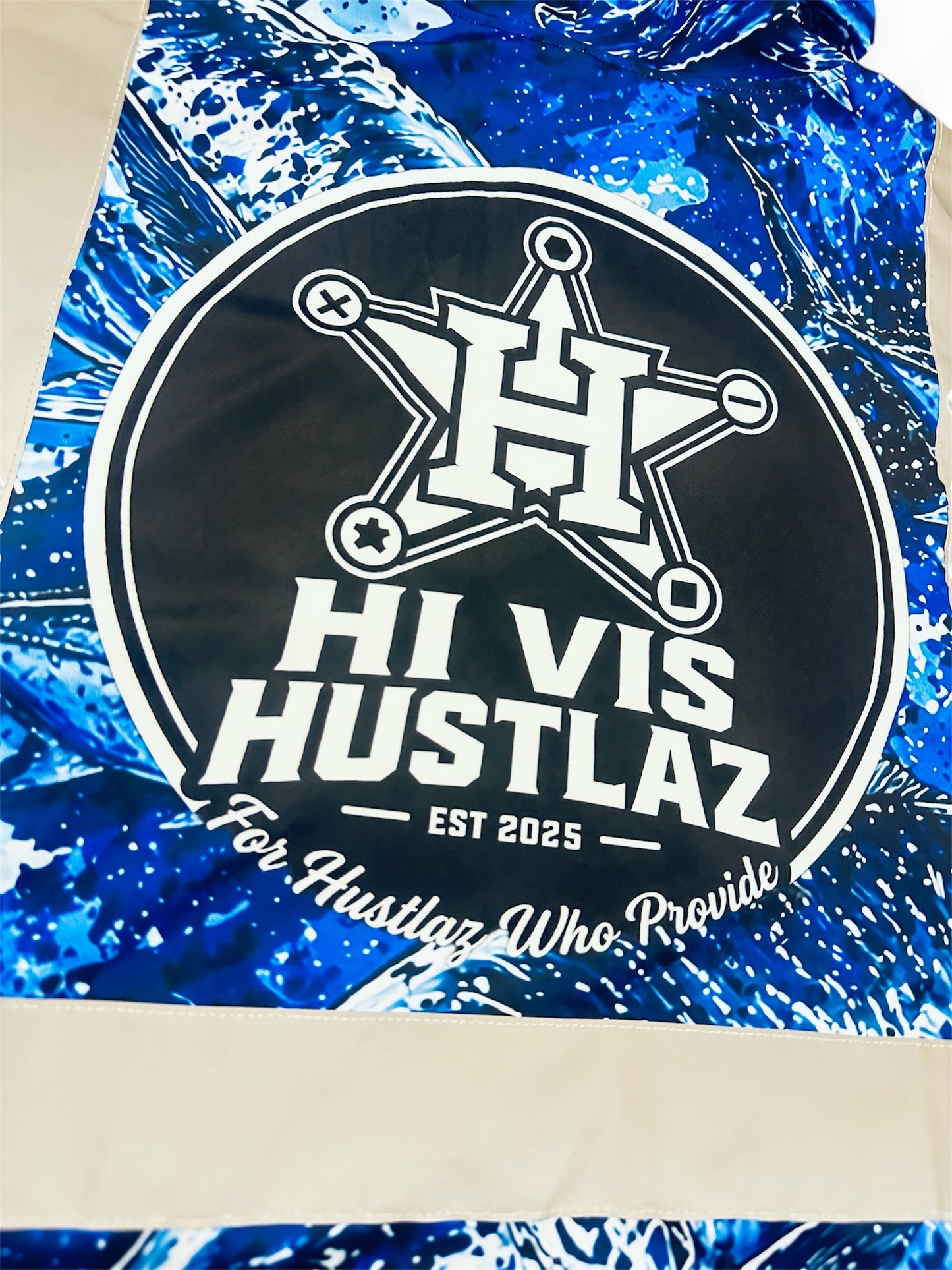 Hi Vis Hustlaz Class 2 Collared Shirt - Ulua Edition