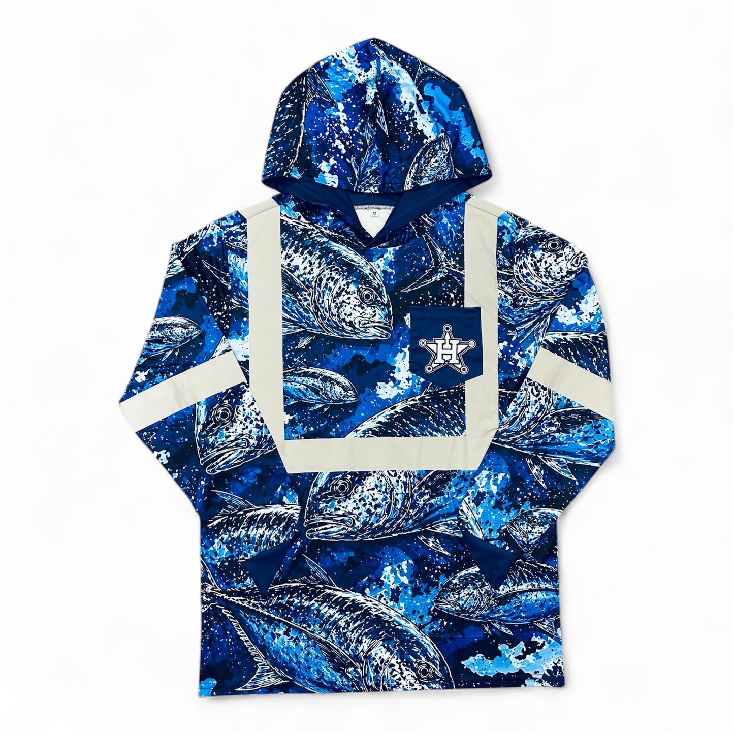 Hi Vis Hustlaz Class 2 Hoodie - Ulua Edition